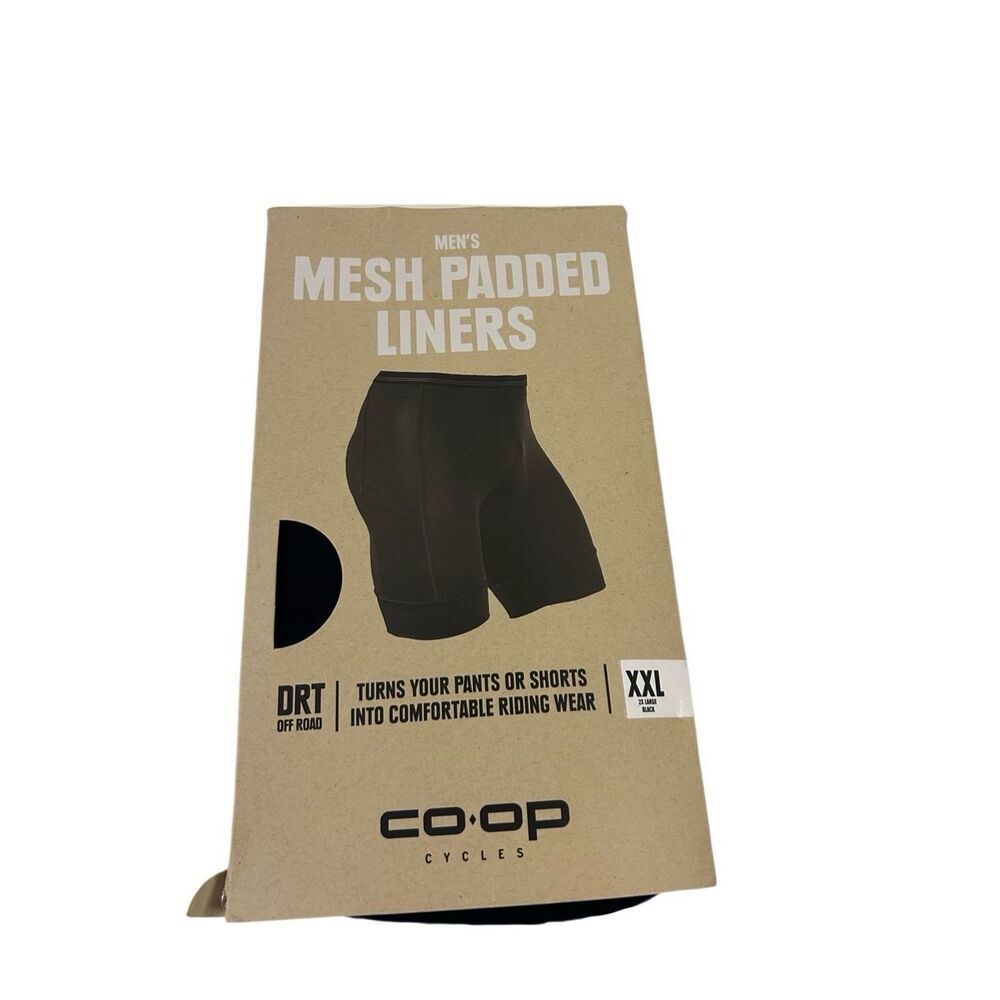 Co-op cycle mesh padded liner underwear xxl new‎